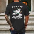 I At Fantasy Football Loser Finishes Last Punishment Mens Back Print T-shirt Gifts for Men