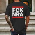 Fck Nra Mens Back Print T-shirt Gifts for Men