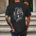 Fea Sublime Skull Princess Soft Mens Back Print T-shirt Gifts for Men