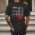 Fearless Flawless Fabulous 50 Mens Back Print T-shirt Gifts for Men