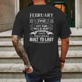 February 1998 23 Years Old 23Rd Birthday Gifts Mens Back Print T-shirt Gifts for Men