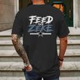 Feed Zeke Shirt Mens Back Print T-shirt Gifts for Men