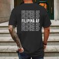 Filipina Af Bachelorette Party Funny Pride Pinay Gift Mens Back Print T-shirt Gifts for Men