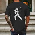 Filipino Martial Art Eskrima Kali Arnis Stick Man Mens Back Print T-shirt Gifts for Men