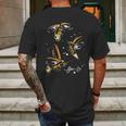 Fireflies Lightning Bug Firefly Nature Art Insect Mens Back Print T-shirt Gifts for Men