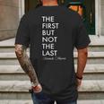 The First But Not The Last Kamala Harris Mens Back Print T-shirt Gifts for Men