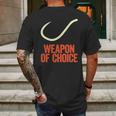 Fishing Weapon Of Choice Sweater Mens Back Print T-shirt Gifts for Men