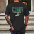 Florida Gulf Coast Alumnus Mens Back Print T-shirt Gifts for Men