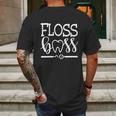 Floss Boss Dentist Dental Hygienist And Assistant Gift Cute Gift Mens Back Print T-shirt Gifts for Men