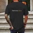 Fold In The Cheese - Schitts Creek T-Shirt Mens Back Print T-shirt Gifts for Men