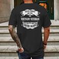 Never Forget The Way Vietnam Veteran Was Treated Mens Back Print T-shirt Gifts for Men