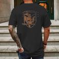 Foxhound Special Forces Group Metal Gear Solid Mens Back Print T-shirt Gifts for Men