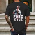 Free Kyle Rittenhouse Shirt Mens Back Print T-shirt Gifts for Men