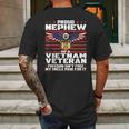 Freedom Isnt Free - Proud Nephew Of A Vietnam Veteran Gift Mens Back Print T-shirt Gifts for Men