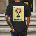 Frida Kahlo Funny Card Mens Back Print T-shirt Gifts for Men