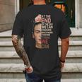 Frida Kahlo Quote Retro Mens Back Print T-shirt Gifts for Men