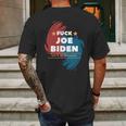 Fuck Joe Biden Lets Go Brandon Star Mens Back Print T-shirt Gifts for Men