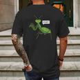 Funny Atheist Mantis Bug Religion Gifts Mens Back Print T-shirt Gifts for Men