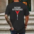 Funny Factory Refurbished Gift Open Heart Surgery Survivors Mens Back Print T-shirt Gifts for Men