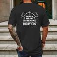 Funny Gift Bow And Rifle Deer Hunters Mens Back Print T-shirt Gifts for Men