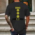 Funny Halloween Cute Halloween Doc Dwarf Halloween Costume Mens Back Print T-shirt Gifts for Men