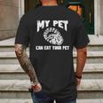 Funny Pet Love Ball Python Gift Funny Gift Snake Lovers Gift Mens Back Print T-shirt Gifts for Men