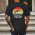 Funny Retro Virgin River Jacks Bar Mens Back Print T-shirt Gifts for Men