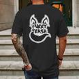 Fursona Furry Trash Furries Tail Ears Cosplay Mens Back Print T-shirt Gifts for Men