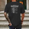 Gadsden And Culpeper History Of American Defiance Mens Back Print T-shirt Gifts for Men