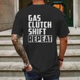 Gas Clutch Shift Repeat Car Jdm Euro Classic Manual Mens Back Print T-shirt Gifts for Men