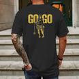 Geek Teez Go Go Mens Back Print T-shirt Gifts for Men