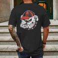 Georgia Bulldog Black Solid Mens Back Print T-shirt Gifts for Men