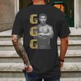 Ggg Gennady Golovkin Boxing Fan Mens Back Print T-shirt Gifts for Men