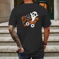 Ghost Rider Truck Monster Halloween Pumpkin Mens Back Print T-shirt Gifts for Men