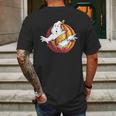 Ghostbusters Classic Halloween Pumpkin Mens Back Print T-shirt Gifts for Men