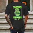 Ghostbusters Slimer Portrait Poster Mens Back Print T-shirt Gifts for Men