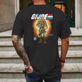 Gi Joe First Sergeant Codename Duke Mens Back Print T-shirt Gifts for Men