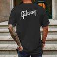 Gibson Logo Mens Back Print T-shirt Gifts for Men