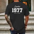 Gift For 44 Years Old 1977 Limited Edition 44Th Birthday Mens Back Print T-shirt Gifts for Men