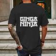 Ginga Ninja T-Shirt Mens Back Print T-shirt Gifts for Men