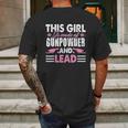 This Girl Is Made Of Gunpowder And Lead Mens Back Print T-shirt Gifts for Men