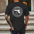 Glock Safe Action Pistols Mens Back Print T-shirt Gifts for Men