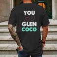 You Go Glen Coco Text Variety Graphic Mens Back Print T-shirt Gifts for Men