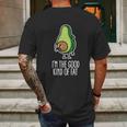 I Am The Good Kind Of Fat Funny Vegan Avocado Mens Back Print T-shirt Gifts for Men