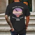 Grand Canyon Arizona Us National Park Travel Hiking Cute Gift Graphic Design Printed Casual Daily Basic Mens Back Print T-shirt Gifts for Men