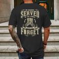 My Grandpa Served In The Jungle Vietnam Veteran Mens Back Print T-shirt Gifts for Men