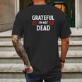 Grateful I Am Not Dead Narcotics Anonymous Na Aa Gifts Mens Back Print T-shirt Gifts for Men