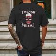 Grim Reaper Thrash Metal Music Heavy Metal Mens Back Print T-shirt Gifts for Men