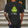 The Grinch Ew People Mens Back Print T-shirt Gifts for Men