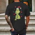 Grinch Happy Xmas Mens Back Print T-shirt Gifts for Men